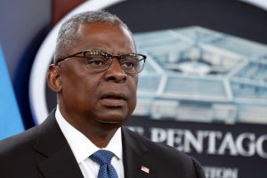 Lloyd Austin speaks during a news conference in Washington, Tuesday, on July 18. Manuel Balce Ceneta/AP